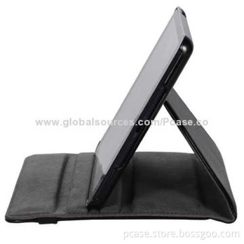 Folio Leather Case Covers for iPad Mini, with Sleep and Wake Up Function